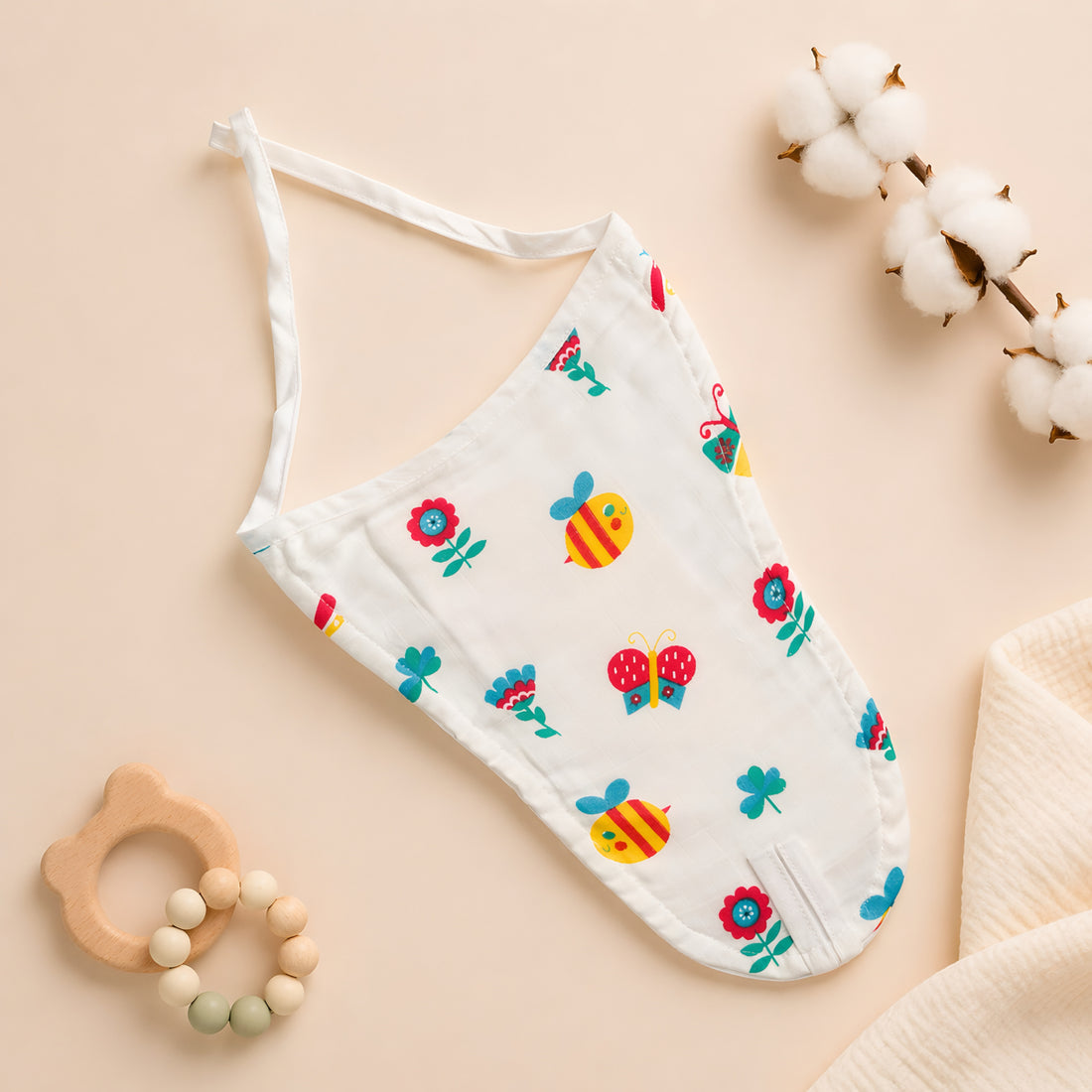 Bloom & Buzz Muslin Nappy