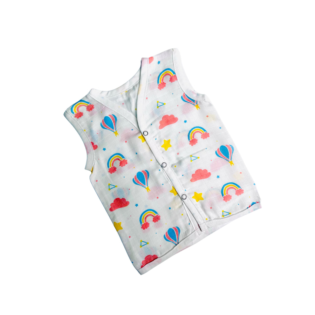Rainbow Balloons Button Jabla