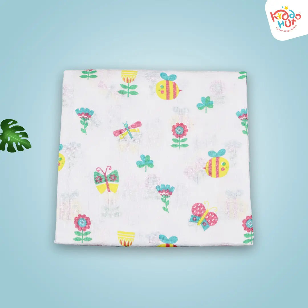 Buzz & Bloom Muslin Bath Towel