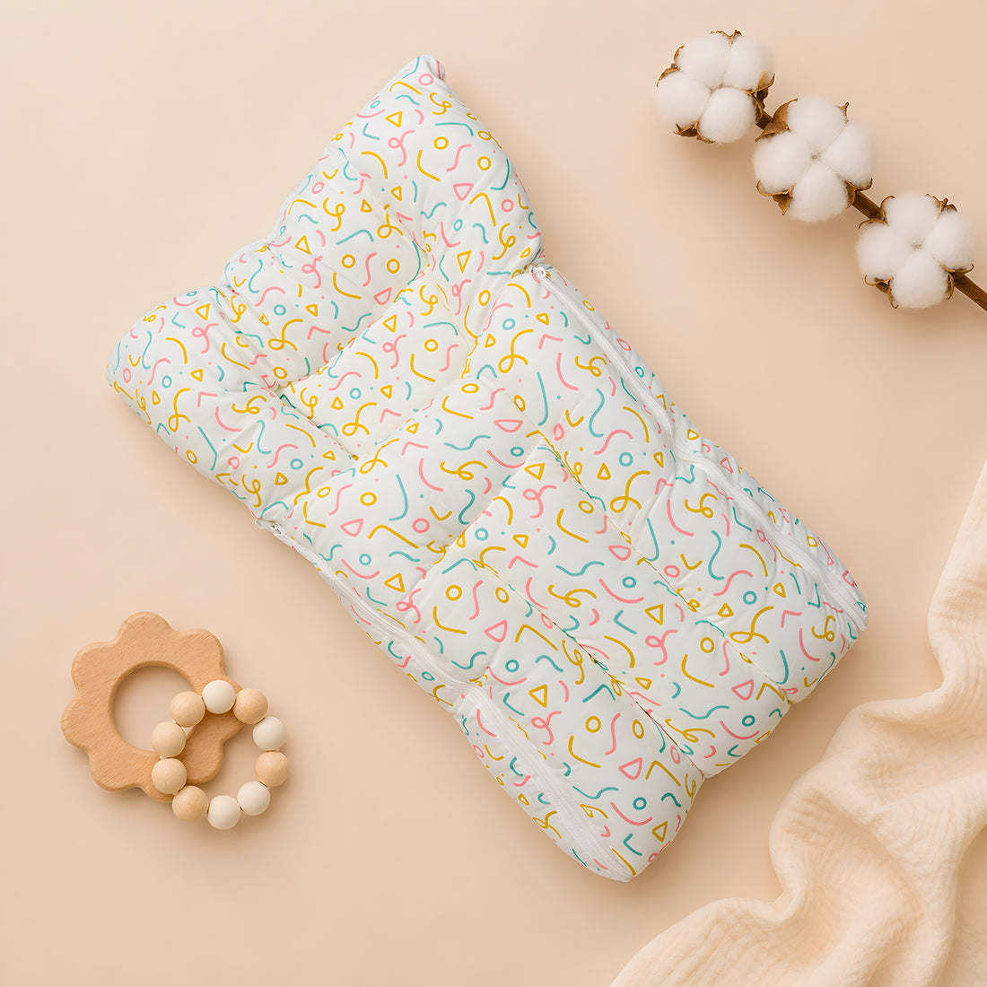 Confetti Bliss Muslin Carry Bed
