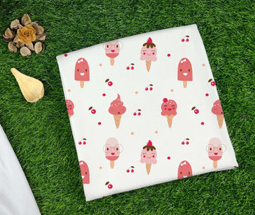 Cherry Popsicles Hooded Towel