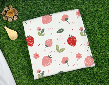 Strawberry Dreams Hooded Towel