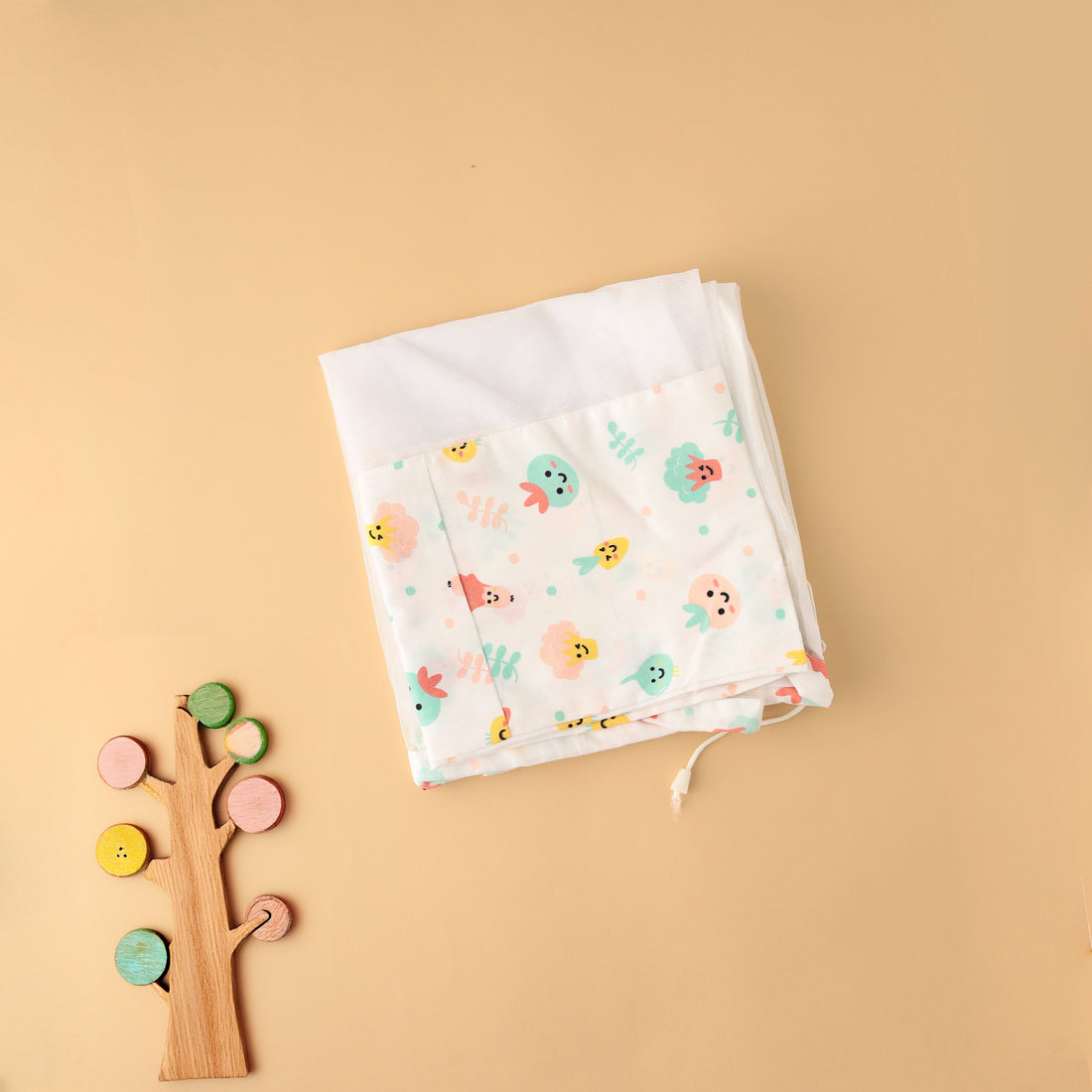 Happy Harvest Cotton Cradle with Net