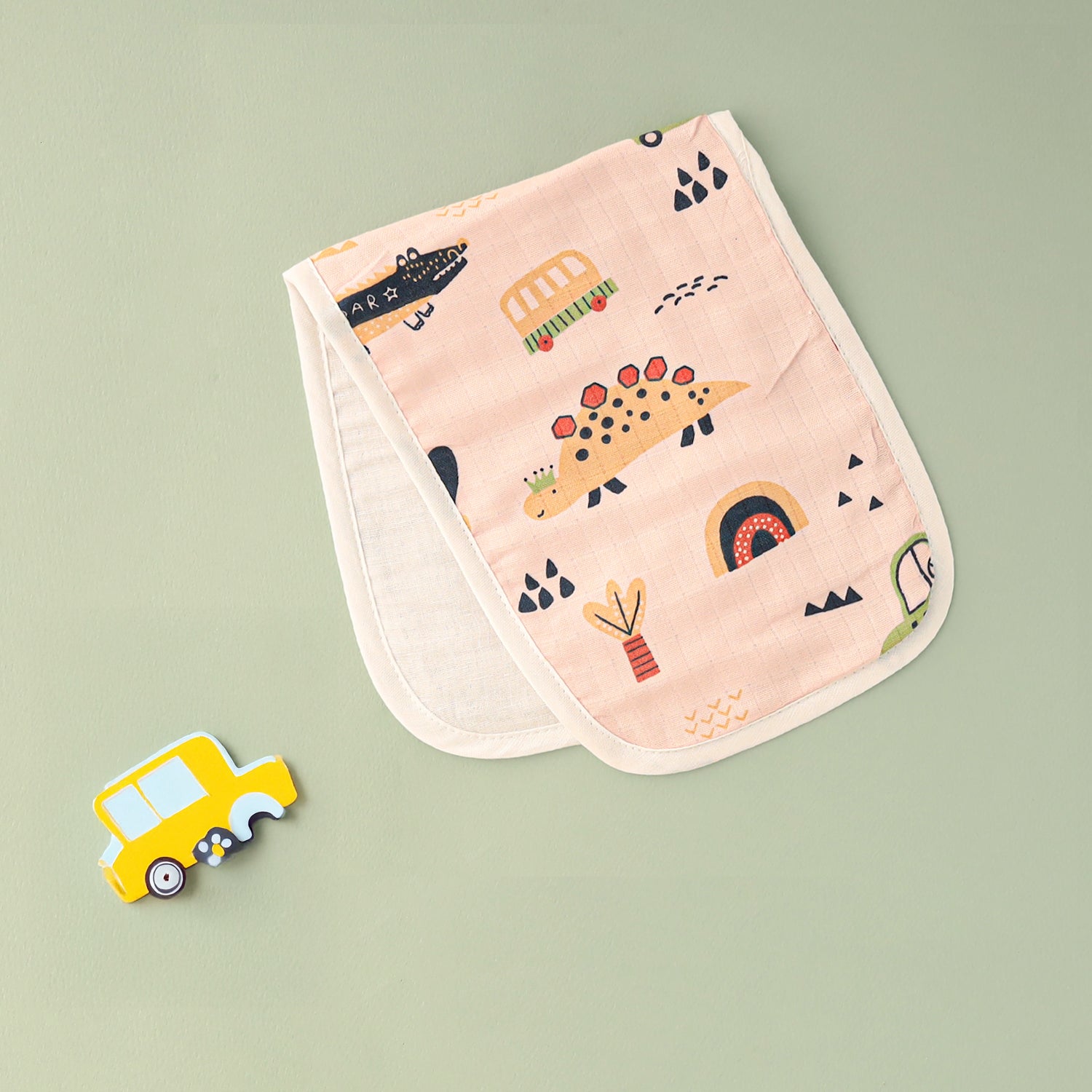 Little Explorer Muslin Burp Cloth