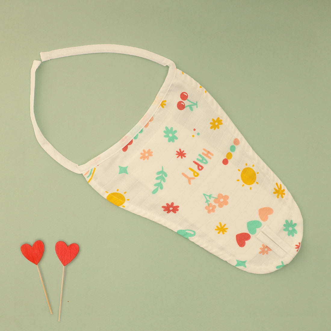 Happy Sunshine Muslin Nappy
