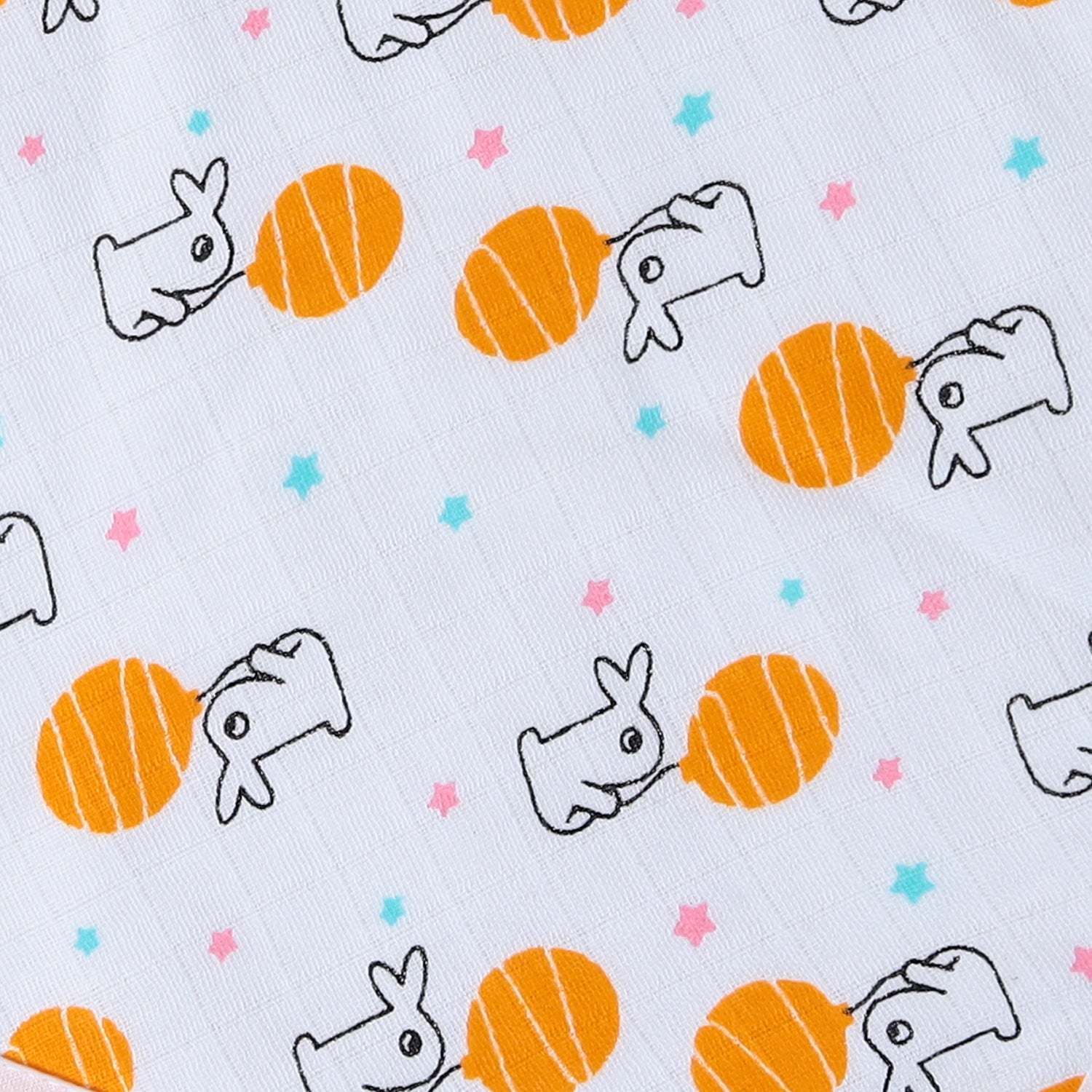 Tiny Tuskers Muslin Bib