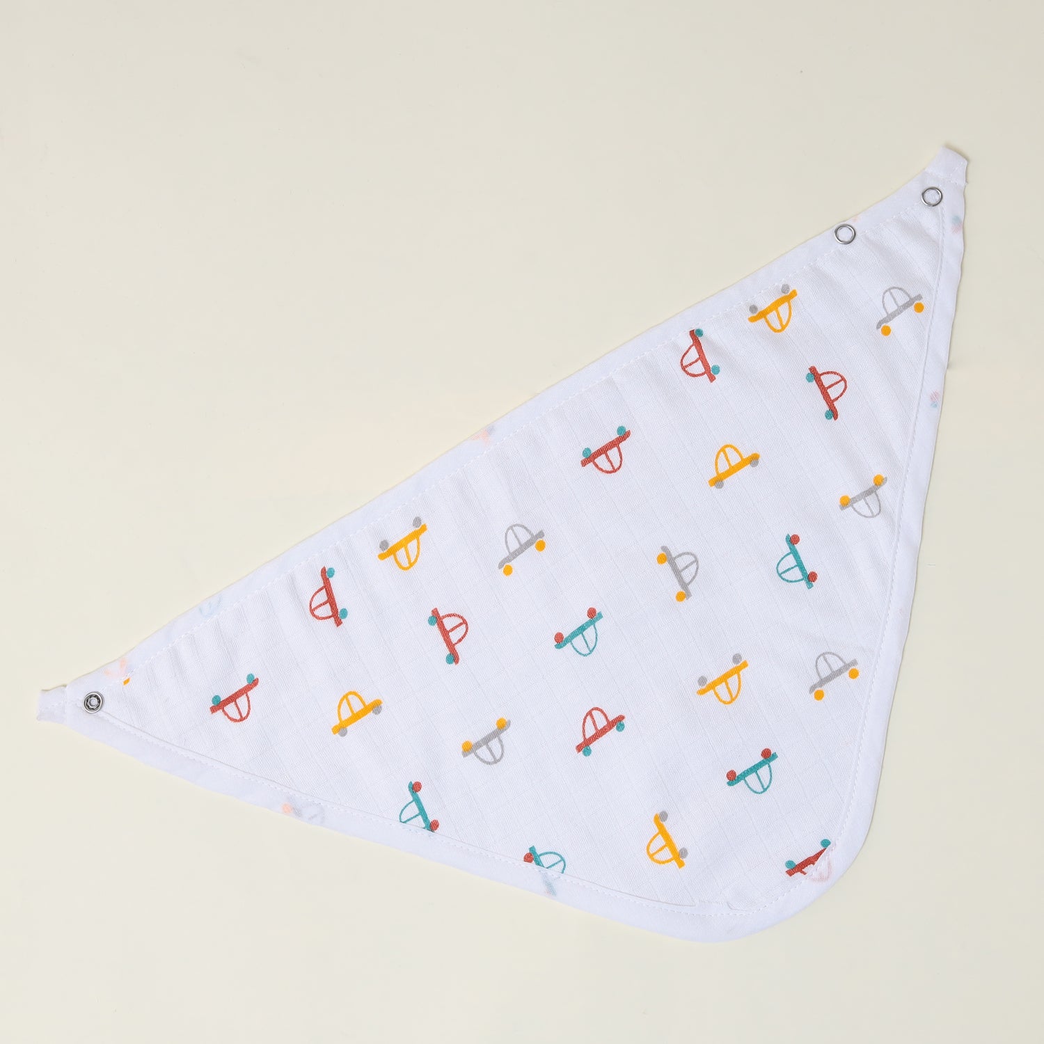 Mini Car Muslin Bib