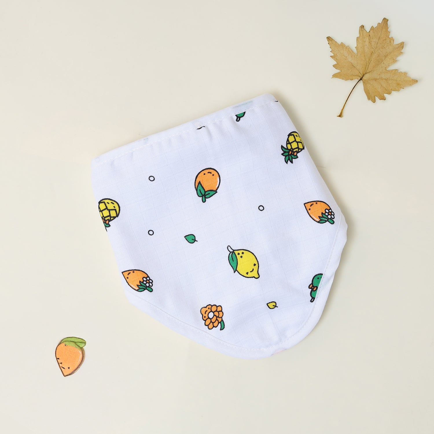 Fruity Pops Muslin Bib
