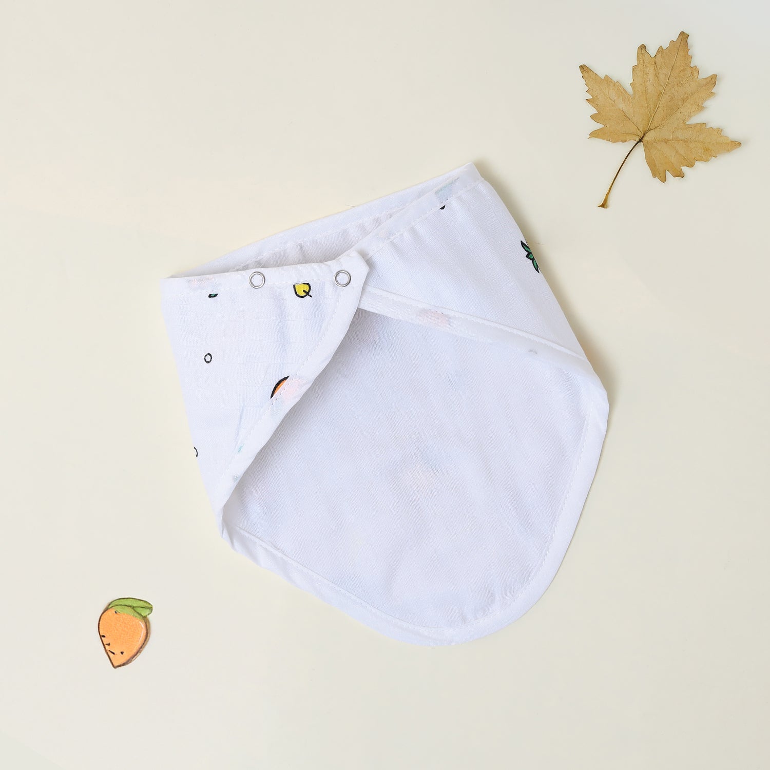 Fruity Pops Muslin Bib