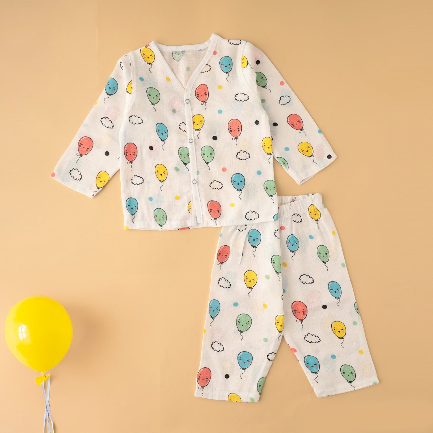 Happy Balloons Night Suit
