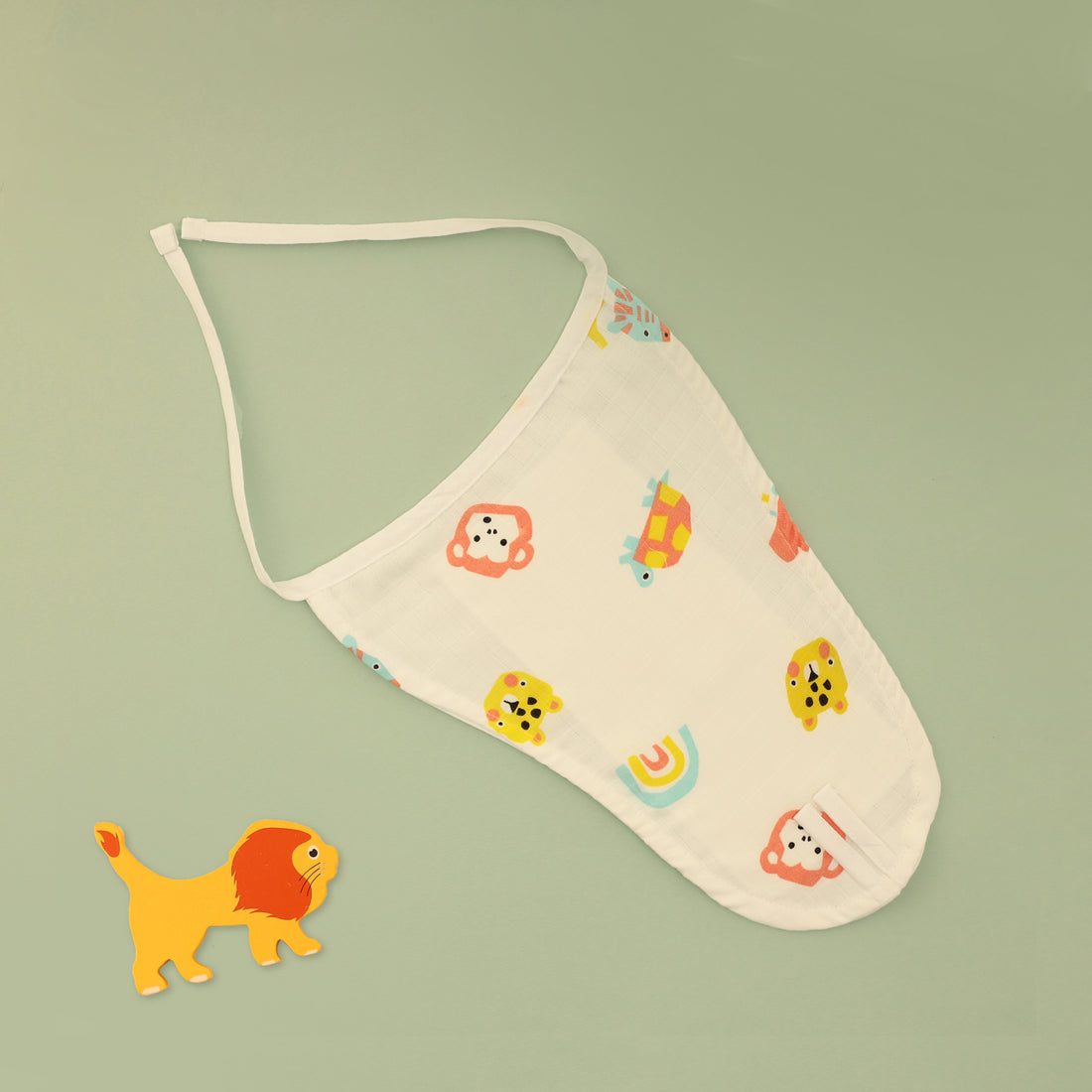 Safari Tales Muslin Nappy