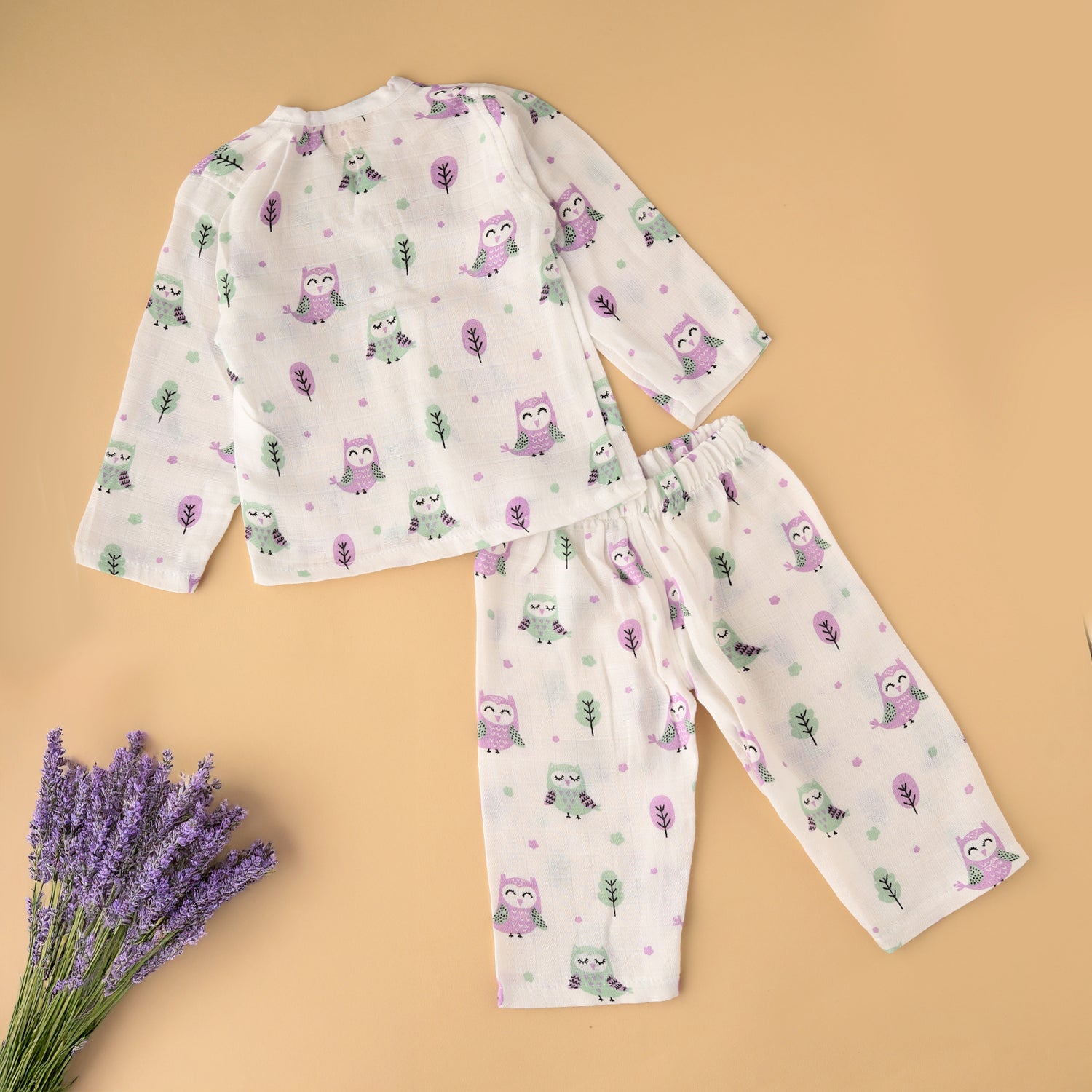 Sleepy Owl Night Suit