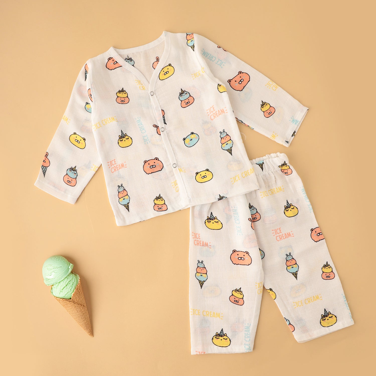 Sweet Scoops Night Suit