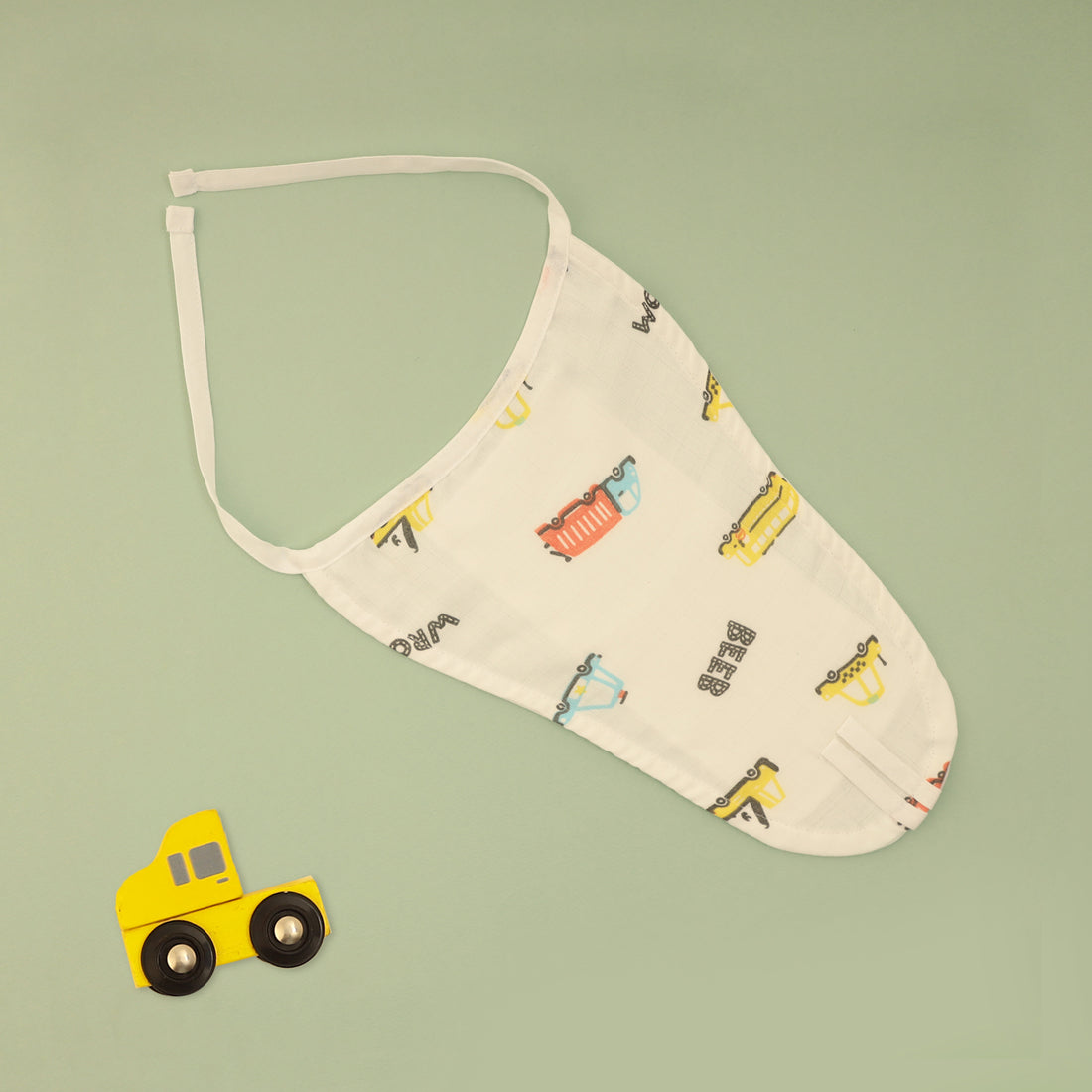 Happy Wheels Muslin Nappy