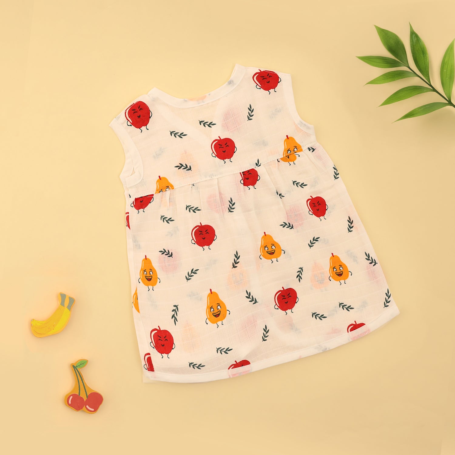 Fruity Fun Chest-Cut Frock