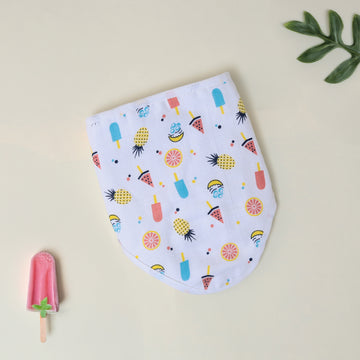 Tiny Popsicle Muslin Bib