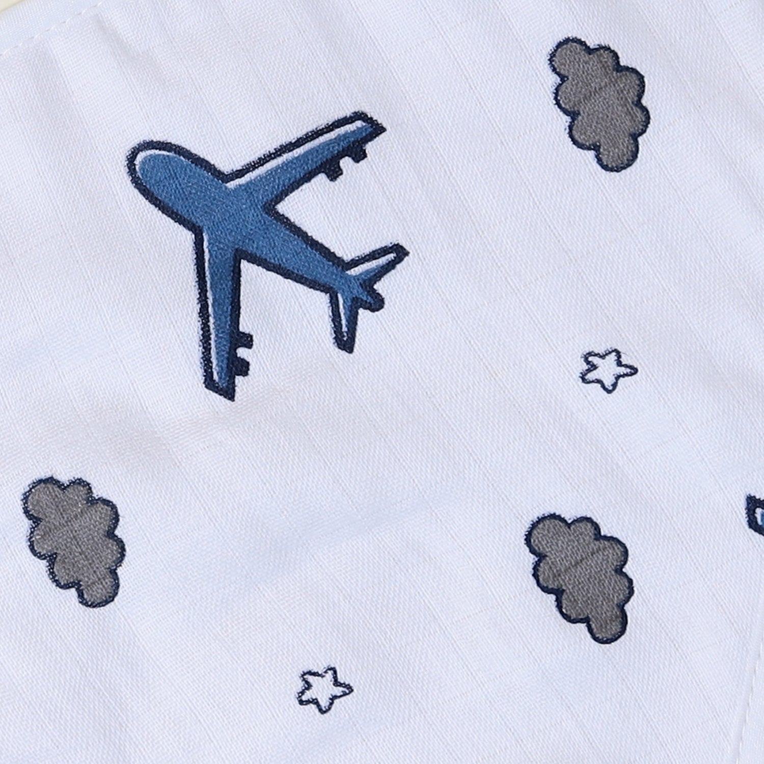 Sky Explorer Muslin Bib