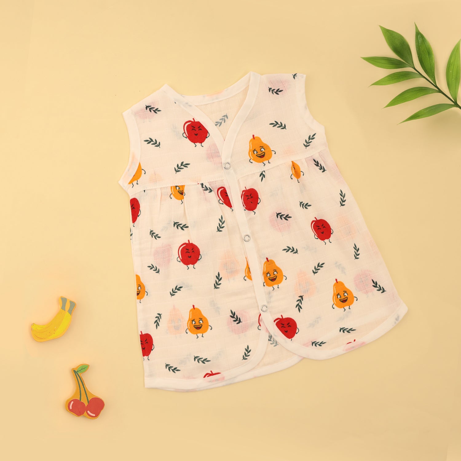 Fruity Fun Chest-Cut Frock