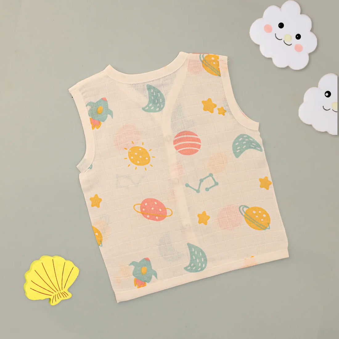 Space Buddies Muslin Jabla