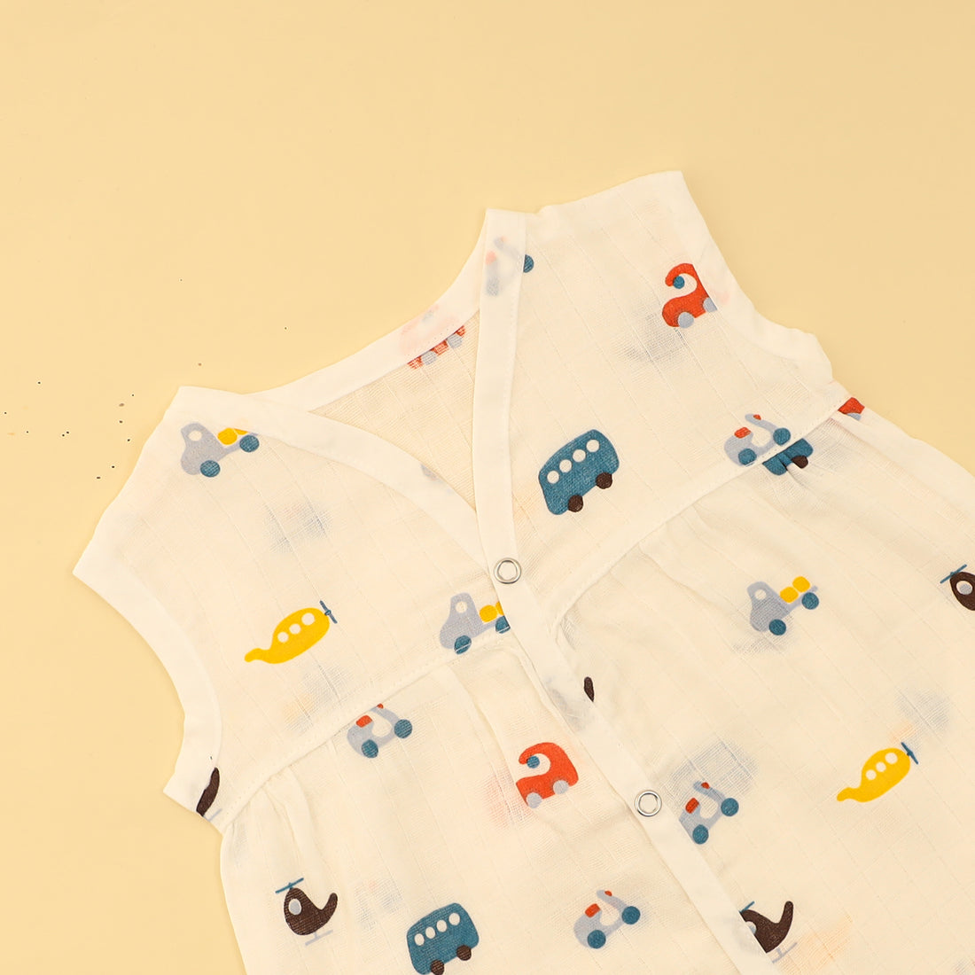 Mini Wheels Chest-Cut Frock
