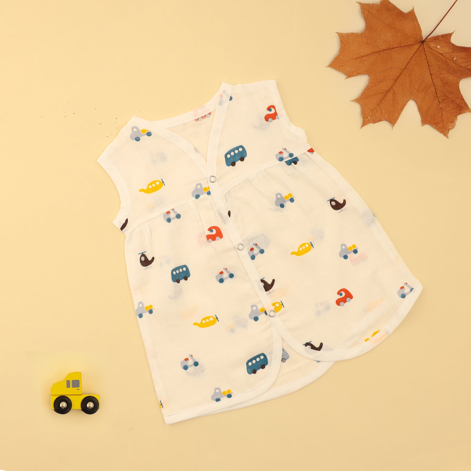 Mini Wheels Chest-Cut Frock