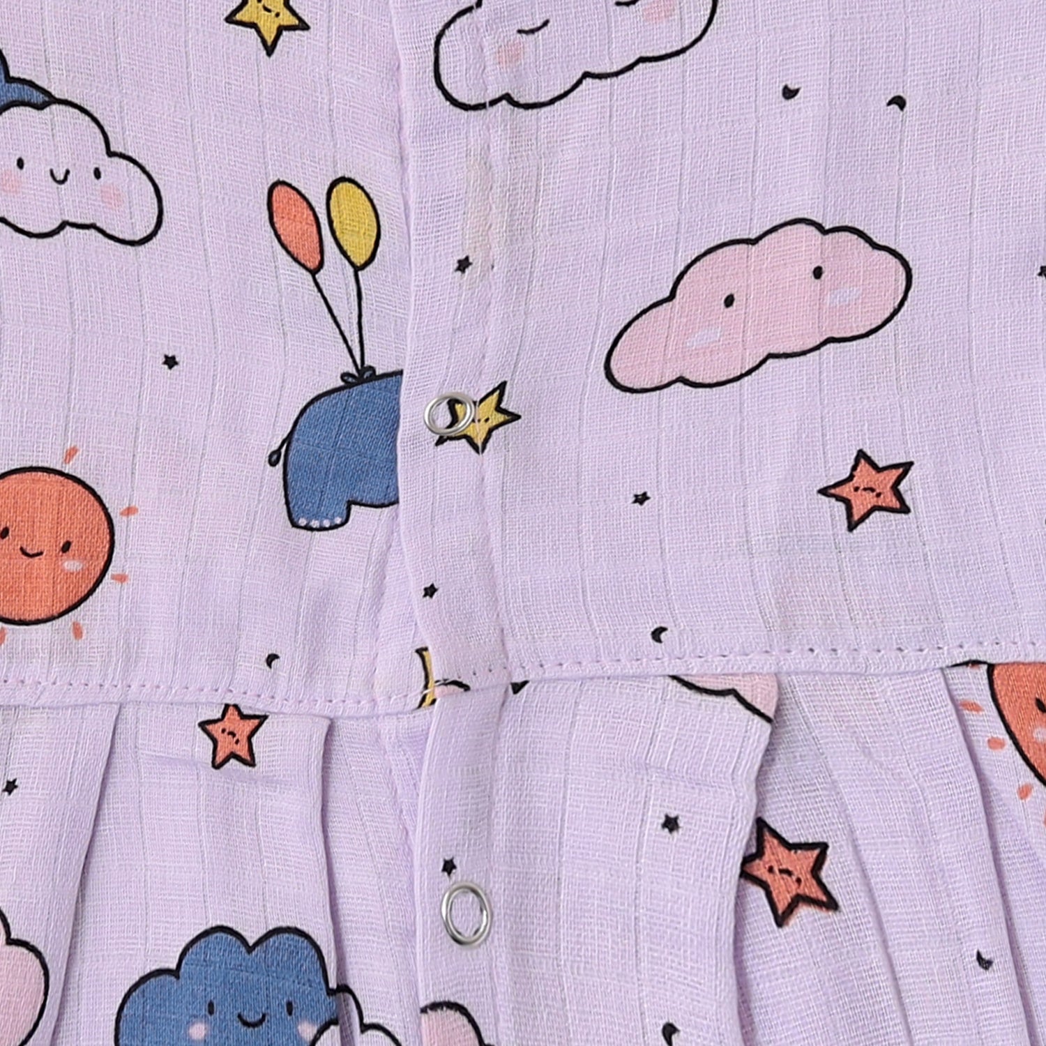 Dreamy Cloud Frill Frock