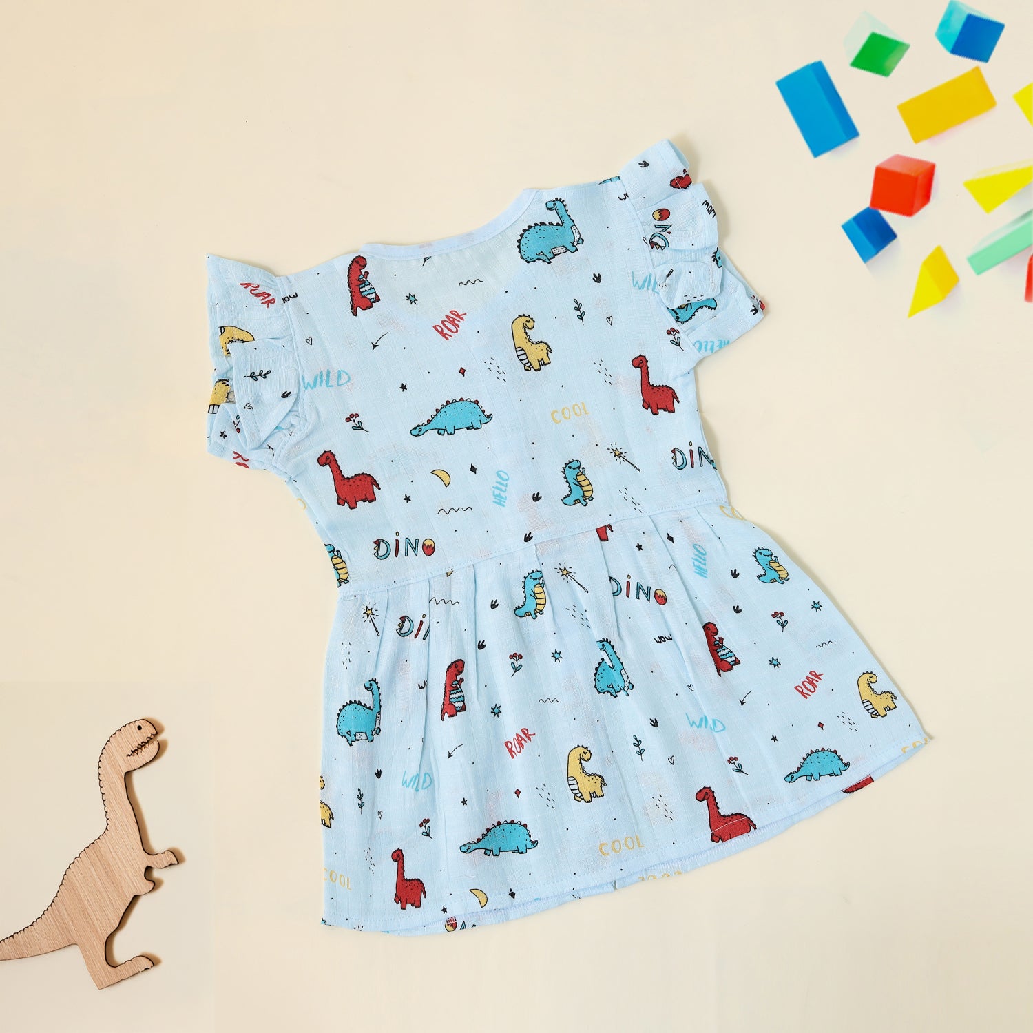 Little Dino Frill Frock