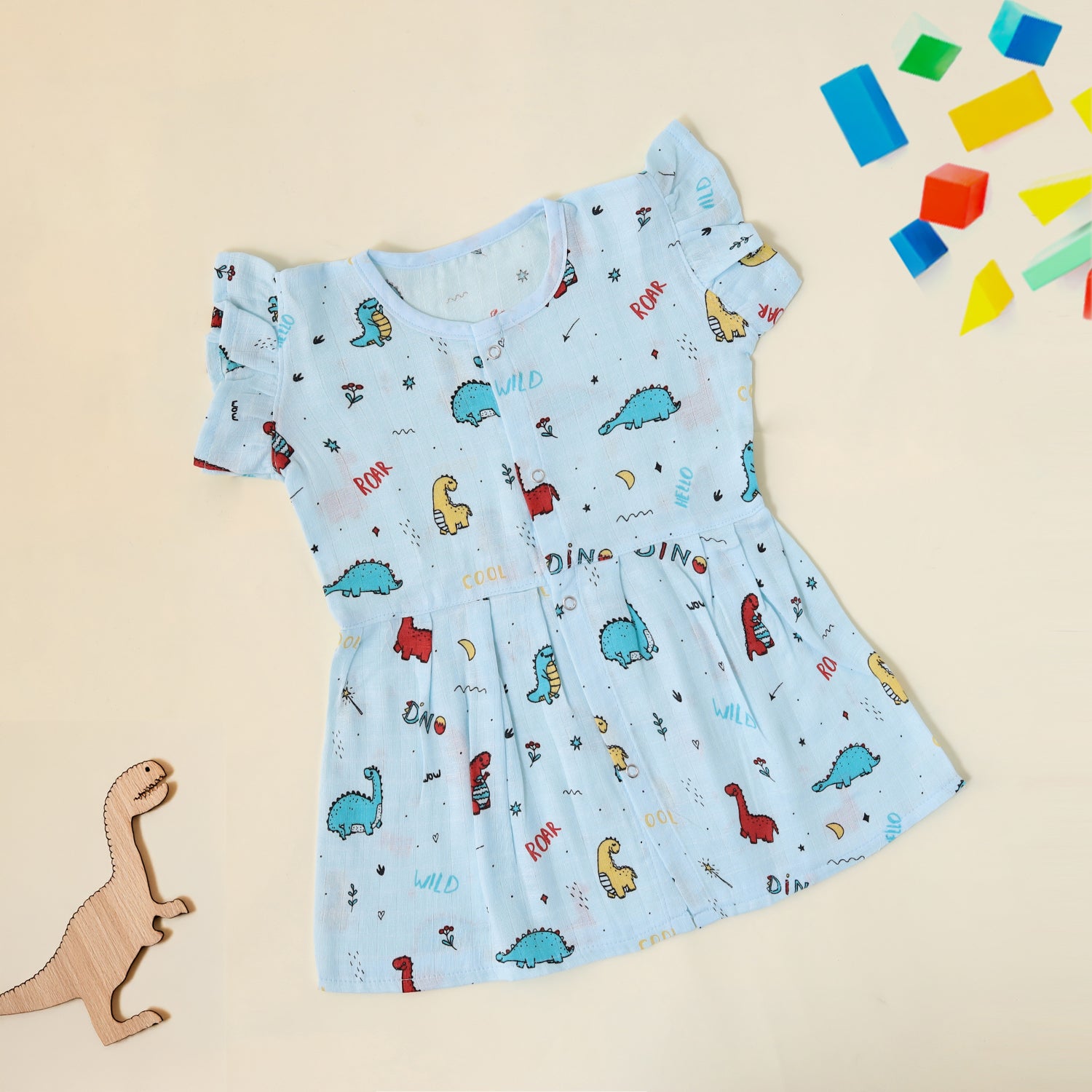 Little Dino Frill Frock