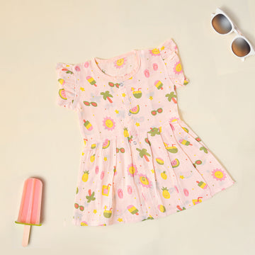 Summer Vibes Frill Frock