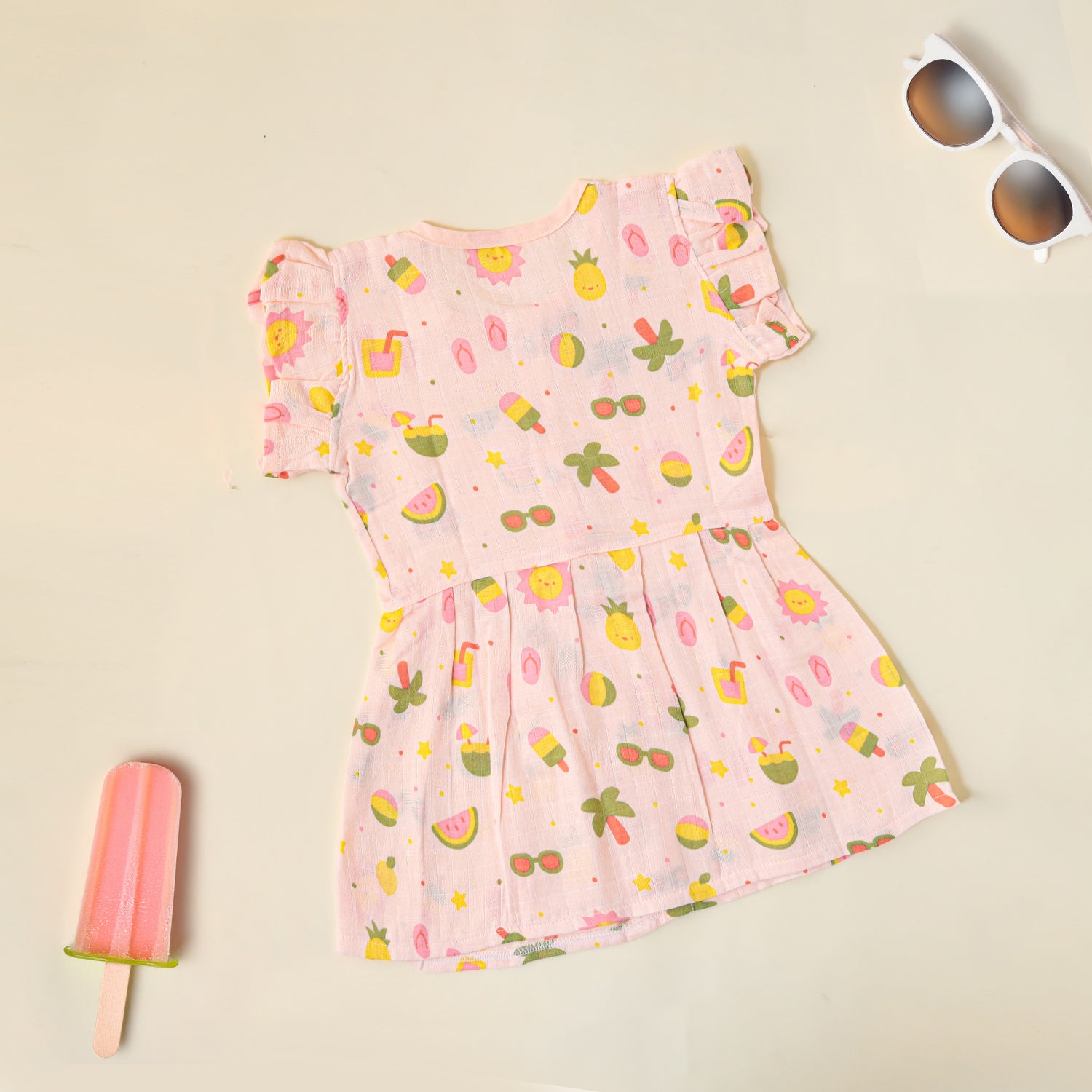Summer Vibes Frill Frock