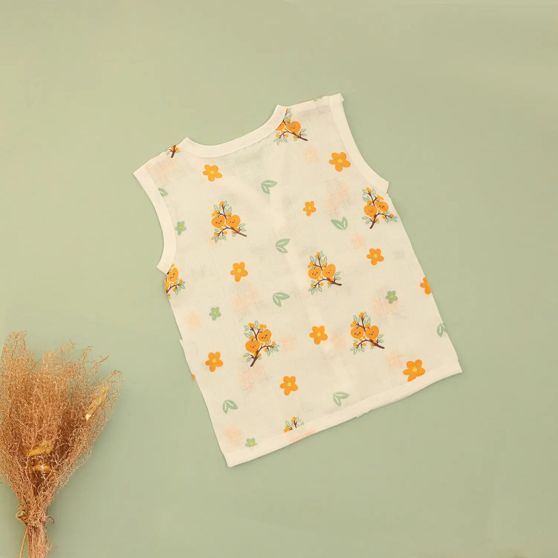 Cherry Charm Muslin Jabla