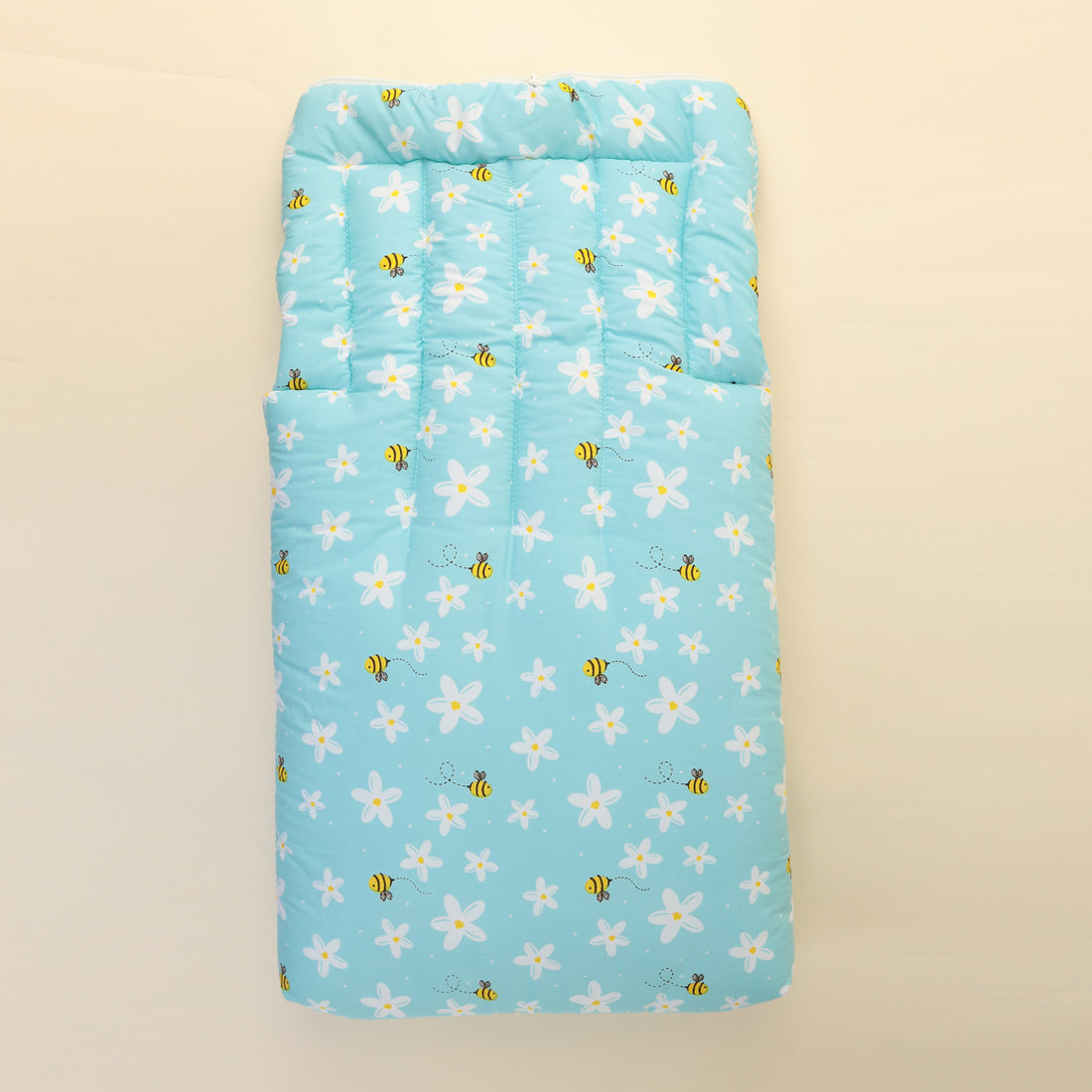 Buzz & Bloom Muslin Carry Nest(Blue)