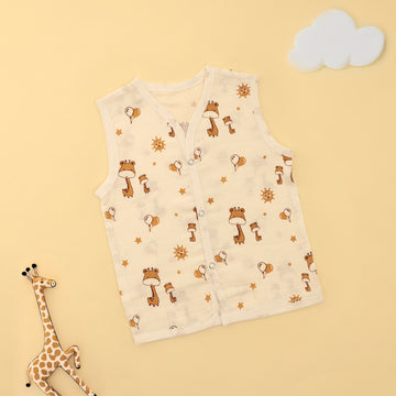 Giraffe Garden Button Jabla