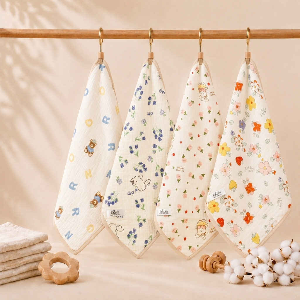 Burp Cloth (Pack of 4)