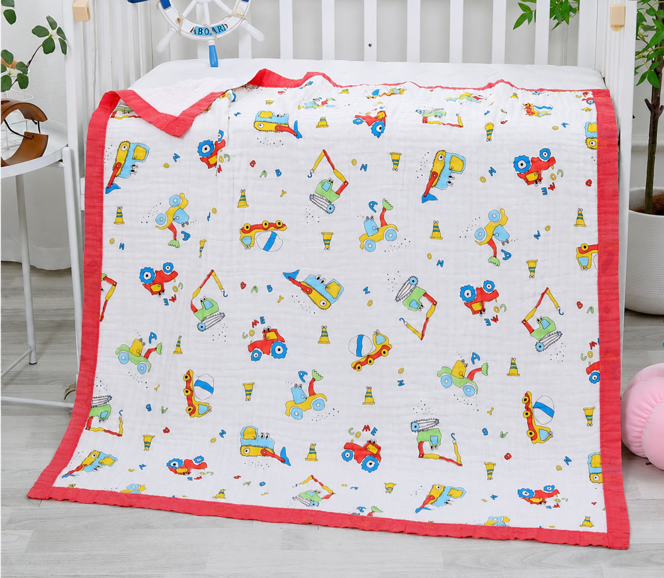 6 Layer Blanket-Red