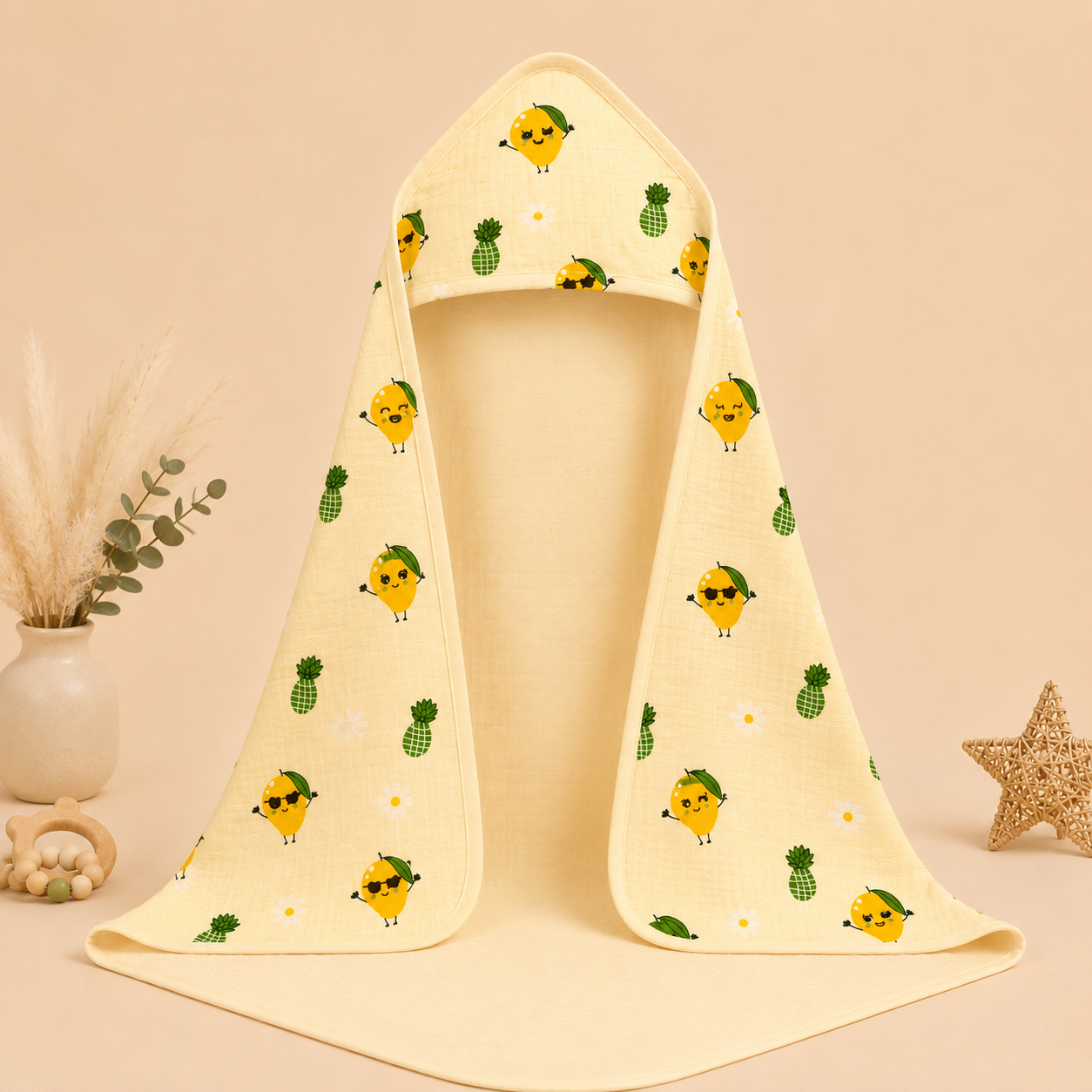 Tropical Treats Hooded Towel