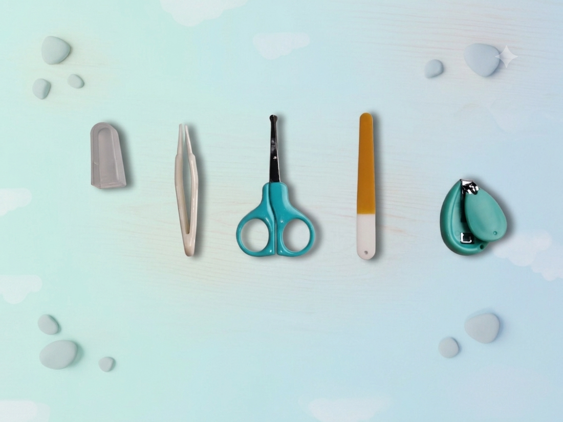 Baby Nail Grooming Kit-Aqua