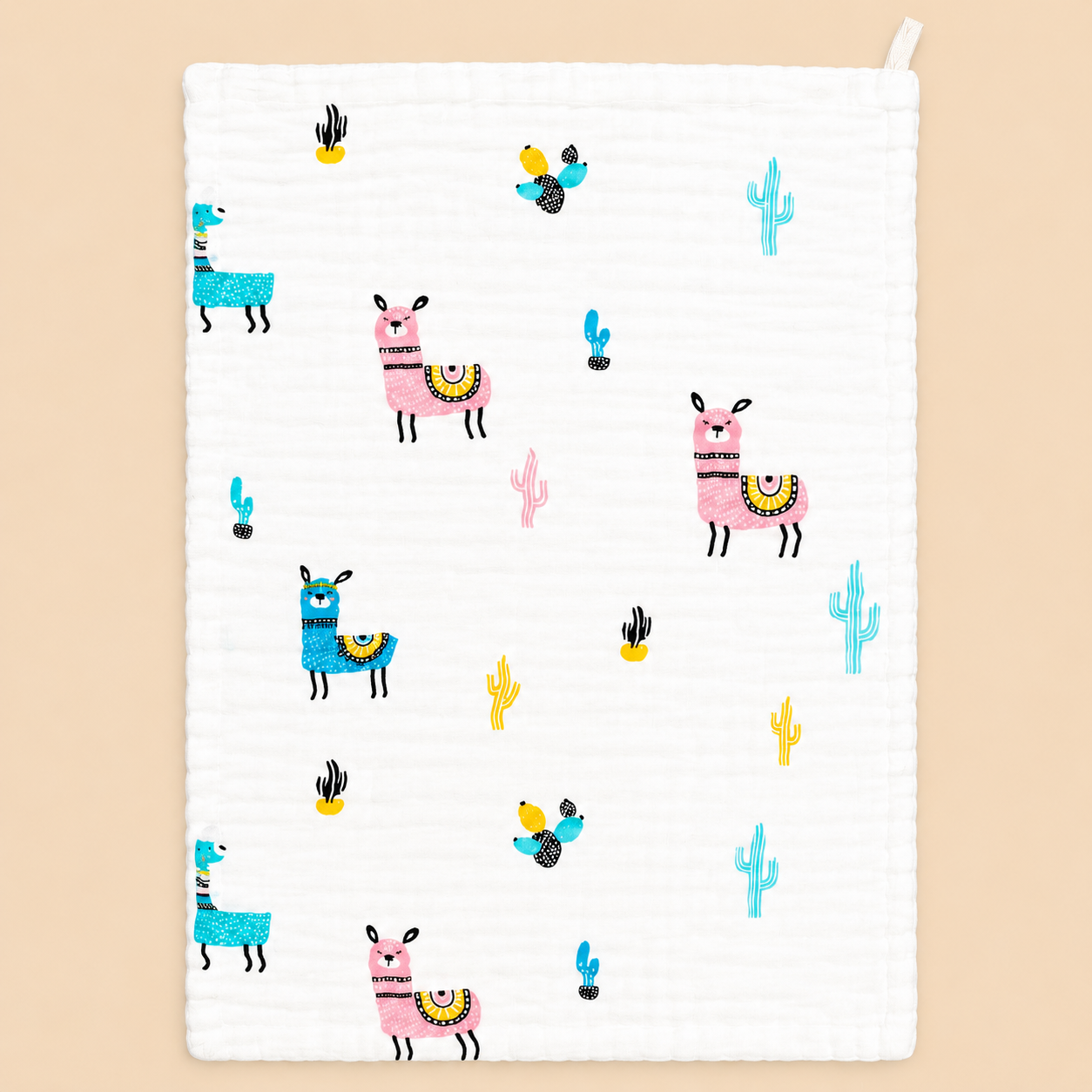 Muslin 6Layer Burp Cloth (Pack of 3)