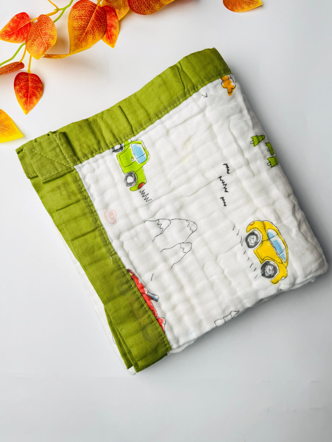 6 layer blanket -Green
