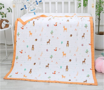 6 Layer Blanket-Orange