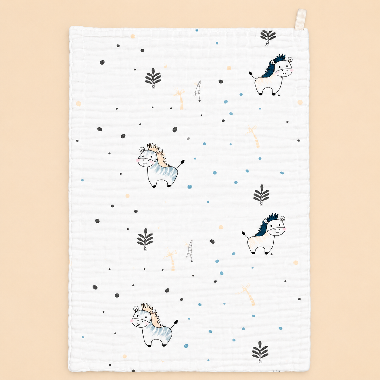 Muslin 6Layer Burp Cloth (Pack of 3)