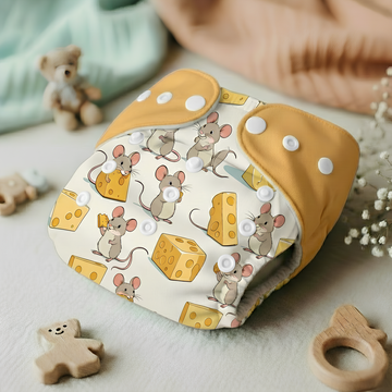 Reusable Cloth Diaper-Mouse