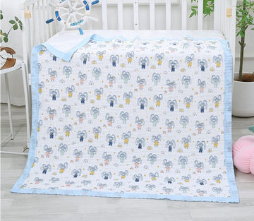 6 Layer Blanket-Blue