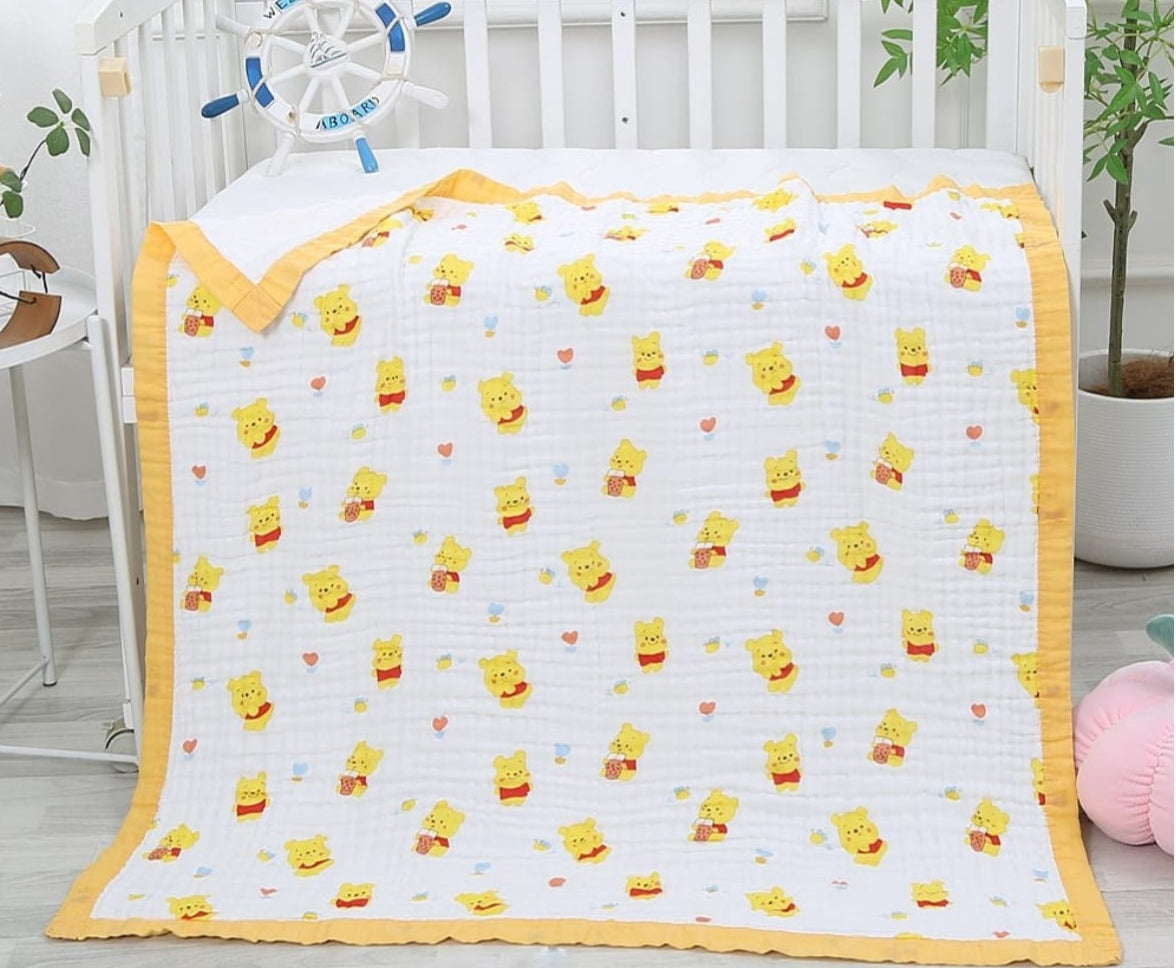6 Layer Blanket-Yellow