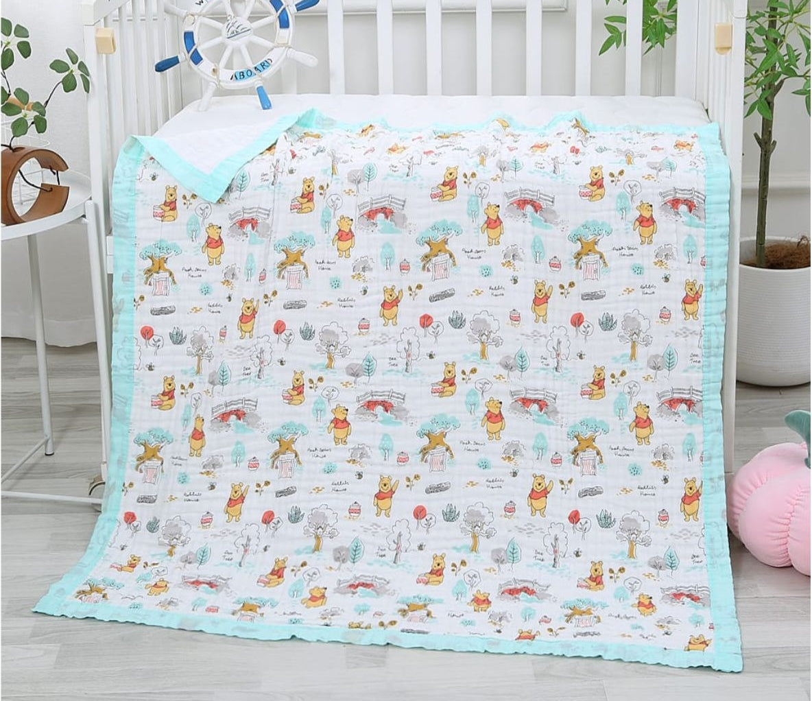 6 Layer Blanket-Blue