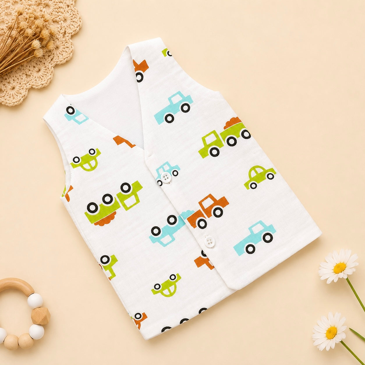 Vehicle Cotton Button Jabla