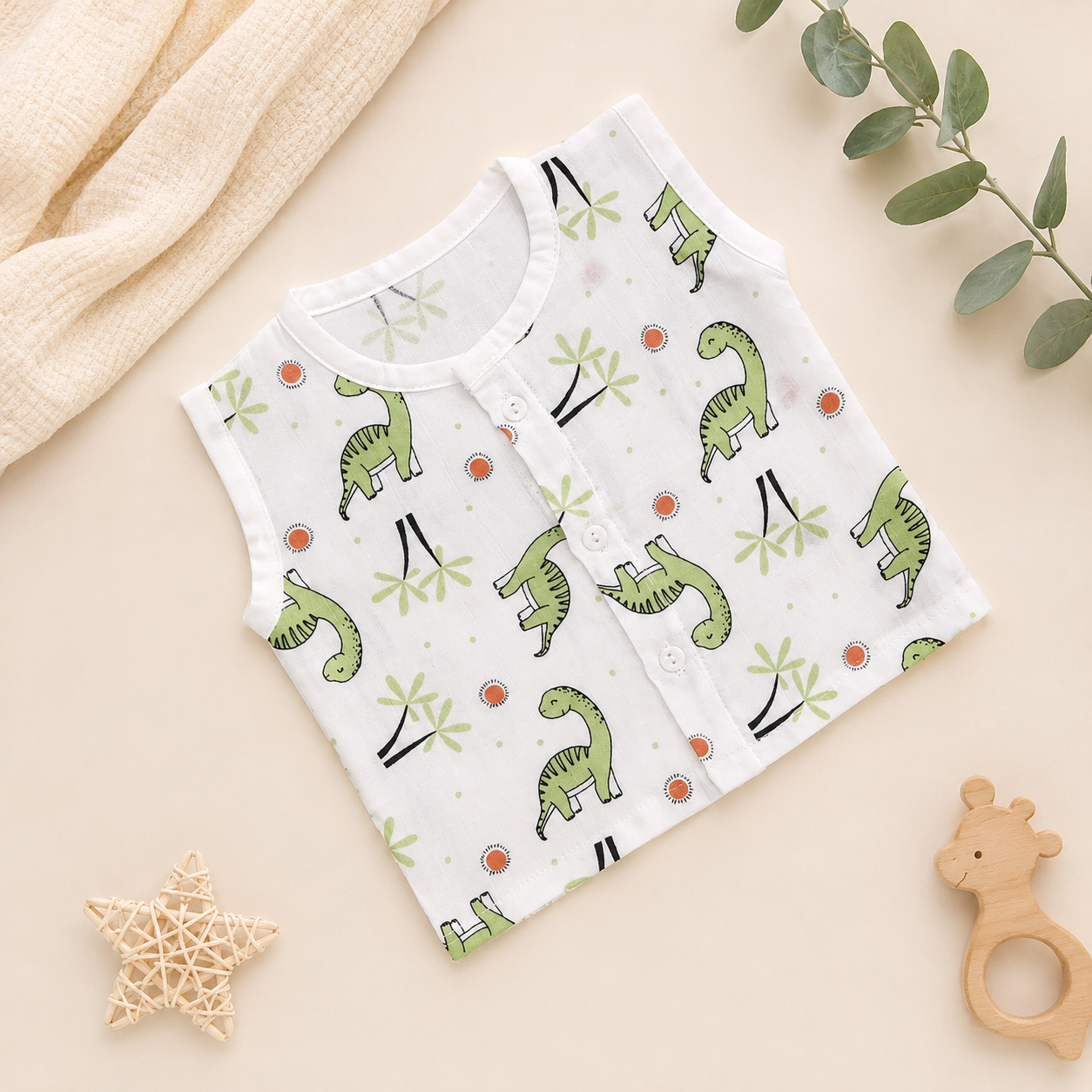 Dino Adventure Button Jabla Newborn