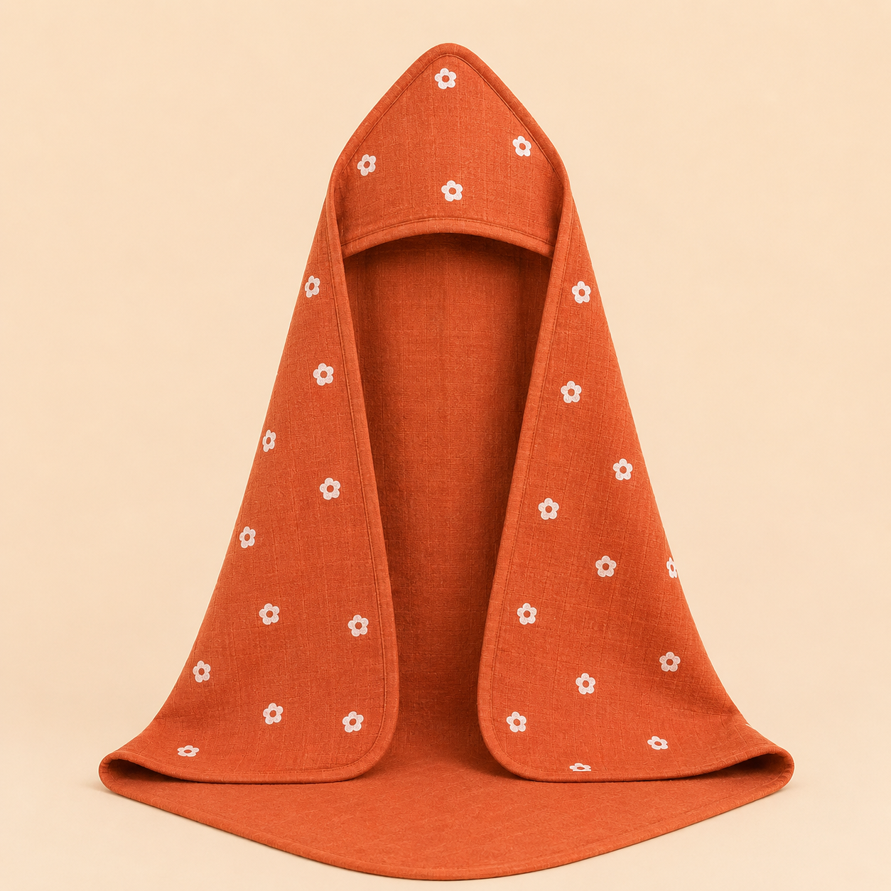 Apricot Blossom Hooded Towel