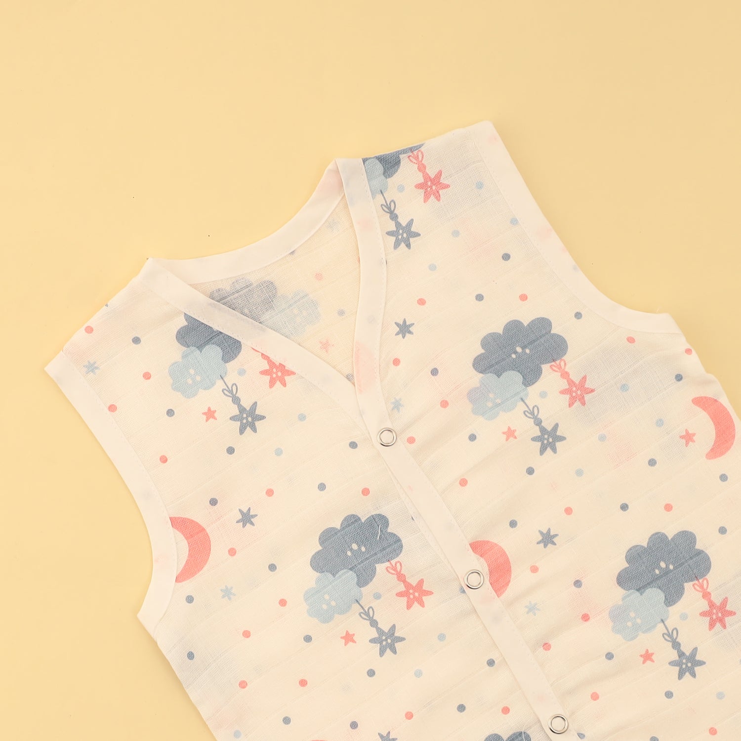 Starry Clouds Button Jabla